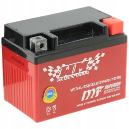 Battery gel 4ah 12v quad atv 50 70 90 110 125
