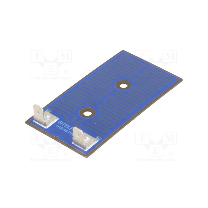 1 pcs x TELPOD - HTS-16-230-500-3/6.3 PTC - Resistor: thick film, heating, screw, 500W, connectors 6,3mm