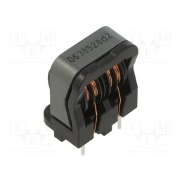 1 pcs x KEMET - SSR21NVS-06385 - Inductor: wire, THT, 38.5mH, 600mA, 710mΩ, -25÷120°C, 250VAC