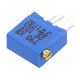 1 pcs x VISHAY - T93XB202KT20 - Potentiometer: mounting, multiturn, 2kΩ, 500mW, THT, ±10%, linear