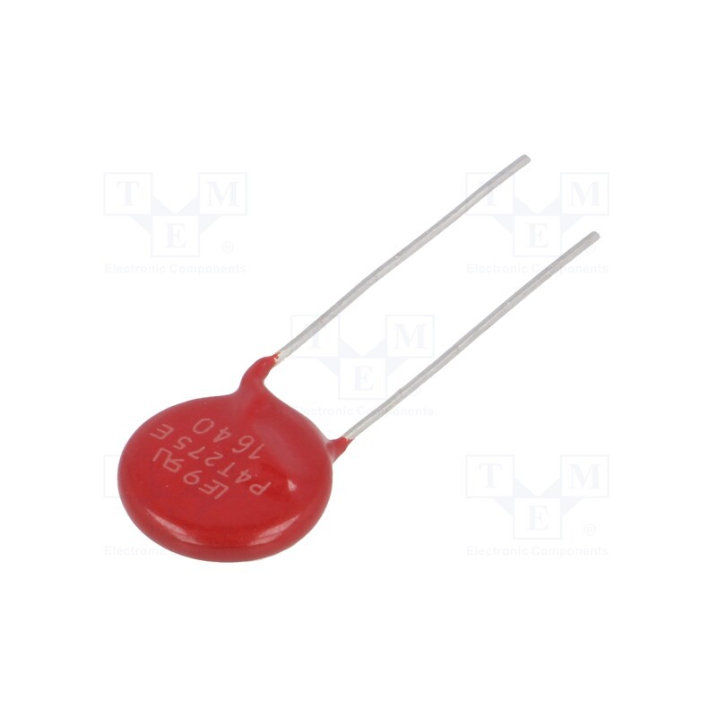 1 pcs x LITTELFUSE - TMOV14RP275E - Varistor: metal-oxide, THT, 275VAC, 350VDC, 430V, 6kA, TMOV, 110J