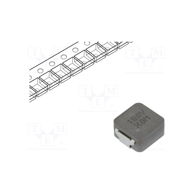 1 pcs x KEMET - MPLCV1054L100 - Inductor: wire, SMD, 4539, 10uH, Ioper: 7.1A, 25mΩ, -55÷155°C, ±20%