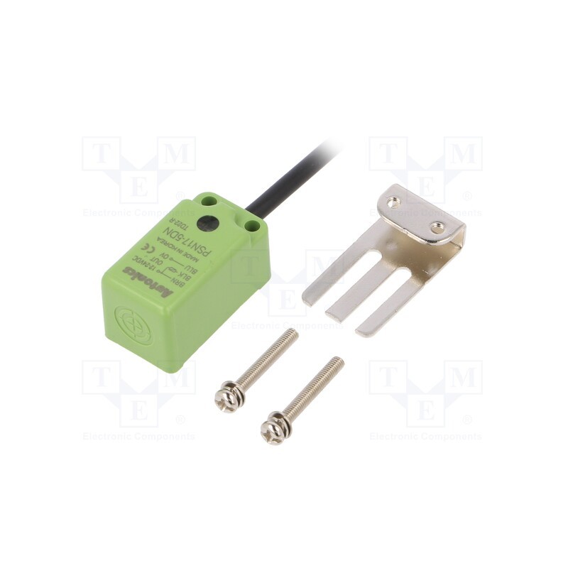 1 pcs x AUTONICS - PSN17-5DN - Sensor: inductive, 0÷5mm, NPN / NO, Usup: 10÷30VDC, 200mA, lead 2m