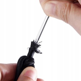 Rubber fastening rope with luggage hooks