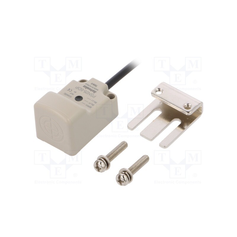 1 pcs x AUTONICS - PSN25-5DP - Sensor: inductive, 0÷5mm, PNP / NO, Usup: 10÷30VDC, 200mA, lead 2m