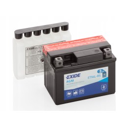 Battery for quad 3ah exide agm etx4l bs atv efficient durable durable