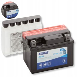 Battery for quad 3ah exide agm etx4l bs atv efficient durable durable