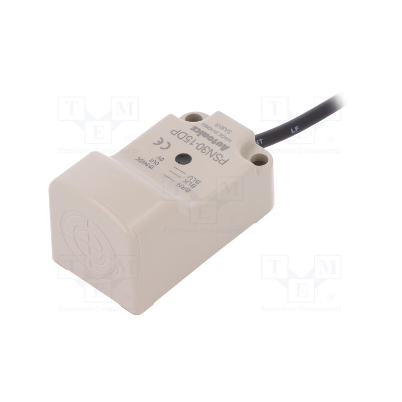 1 pcs x AUTONICS - PSN30-15DP - Sensor: inductive, 0÷15mm, PNP / NO, Usup: 10÷30VDC, 200mA, lead 2m