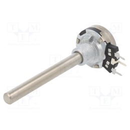 1 pcs x PIHER - T-21AHM0607202A2020 - Potentiometer: shaft, single turn, 2kΩ, 200mW, THT, 6mm, metal, mono