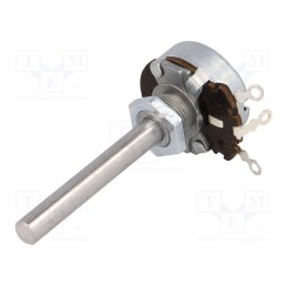 1 pcs x AB Elektronik - 3104606793 - Potentiometer: shaft, single turn, 2.5kΩ, 4W, ±10%, 6mm, wirewound