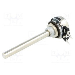 1 pcs x PIHER - T-21AHM0607502A2020 - Potentiometer: shaft, single turn, 5kΩ, 200mW, THT, 6mm, metal, mono