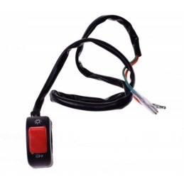 Switch, handlebar light switch, cross enduro quad lighting
