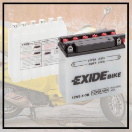 Battery for quad 5ah exide 12n5 3b atv motorcycle battery durable durable