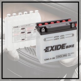 Battery for quad 5ah exide 12n5 3b atv motorcycle battery durable durable
