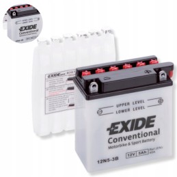 Battery for quad 5ah exide 12n5 3b atv motorcycle battery durable durable