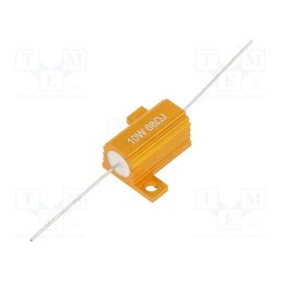 1 pcs x SR PASSIVES - AHP10W-68RJ - Resistor: wire-wound, with heatsink, 68Ω, 10W, ±5%, 50ppm/°C