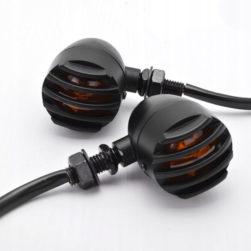 Turn signals grill chopper cruiser custom bobber