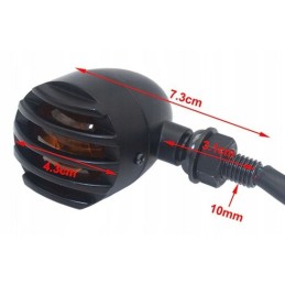 Turn signals grill chopper cruiser custom bobber