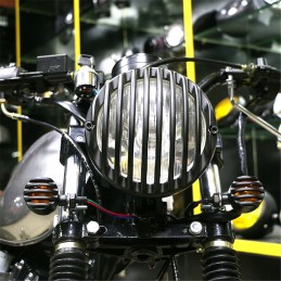 Turn signals grill chopper cruiser custom bobber
