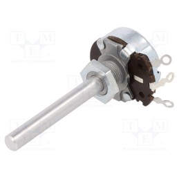 1 pcs x AB Elektronik - 3104603999 - Potentiometer: shaft, single turn, 100Ω, 4W, ±10%, 6mm, wirewound