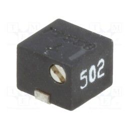 1 pcs x SR PASSIVES - 1801JSMD-5K - Potentiometer: mounting, horizontal,multiturn, 5kΩ, 250mW, SMD