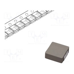 1 pcs x KEMET - MPX1D0520LR68 - Inductor: wire, SMD, 680nH, Ioper: 9.5A, 12.2mΩ, ±20%, Isat: 11A