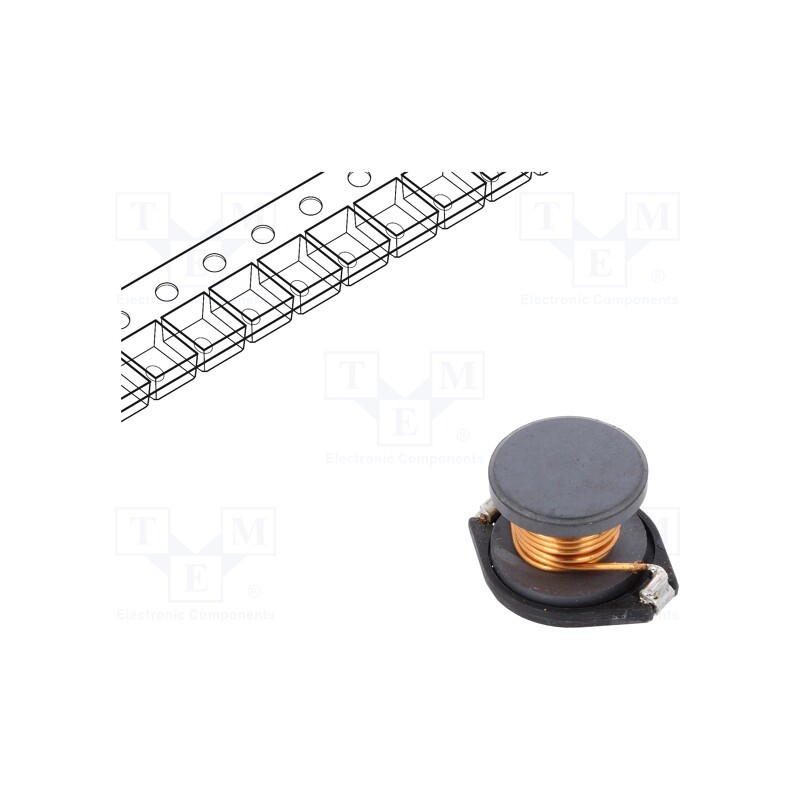 1 pcs x FASTRON - PISTHV-150M-04 - Inductor: ferrite, SMD, 15uH, 7.85A, 34mΩ, ±20%, 18.7x15.2x12mm