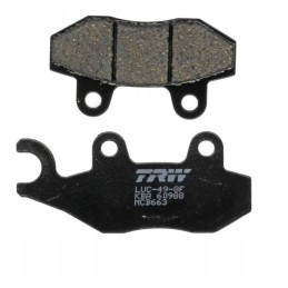 Brake pads front rear MCB663