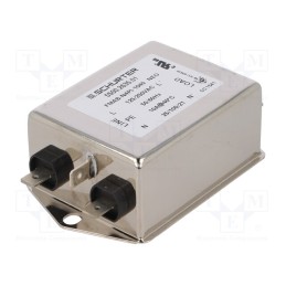 1 pcs x SCHURTER - 5500.2635.01 - Filter: anti-interference, 250VAC, Ioper.max: 10A, Ir: 1mA, Poles: 1