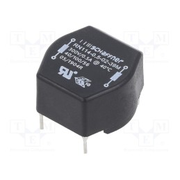 1 pcs x SCHAFFNER - RN114-0.5-02-39M - Inductor: wire with current compensation, THT, 39mH, 500mA, 830mΩ