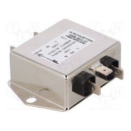 1 pcs x SCHURTER - 5500.2631.01 - Filter: anti-interference, 250VAC, Ioper.max: 3A, Ir: 0.5mA