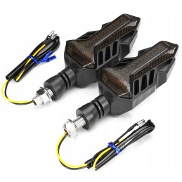 2x LED turn signal for a 18w quad scooter motor