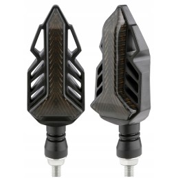 2x LED turn signal for a 18w quad scooter motor