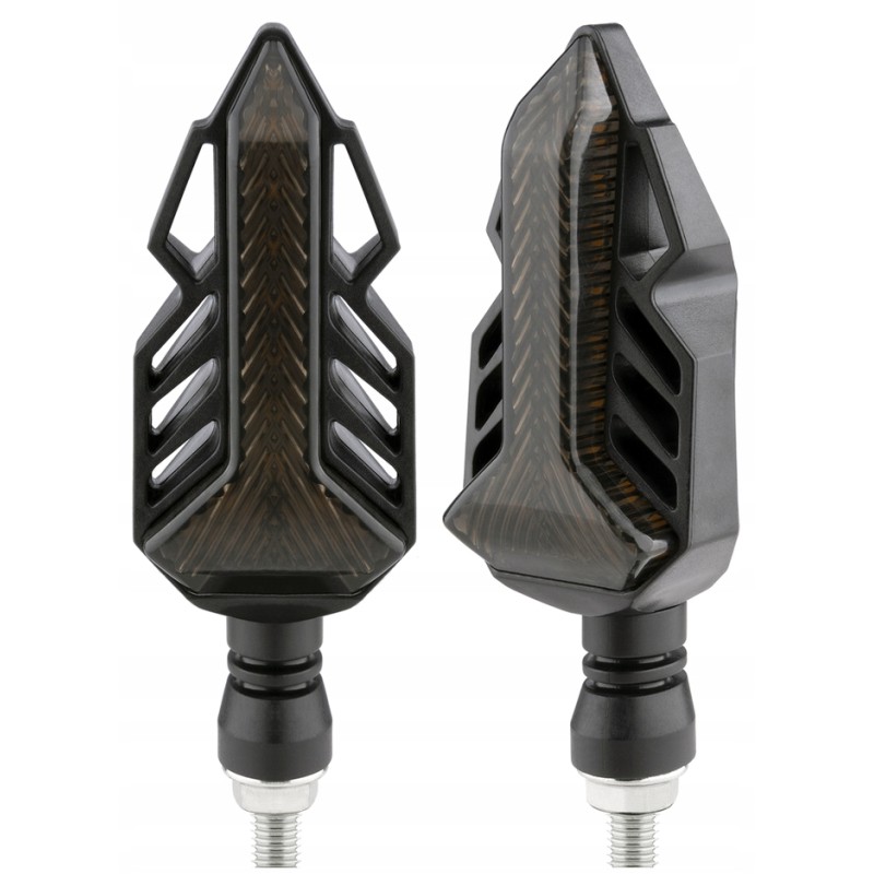 2x LED turn signal for a 18w quad scooter motor