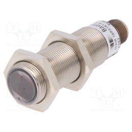 1 pcs x BAUMER - FPAM 18P3151/S14 - Sensor: photoelectric, Range: 0÷4m, PNP, DARK-ON, retro-reflective