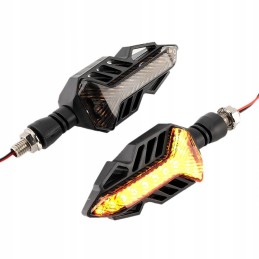 2x LED turn signal for a 18w quad scooter motor