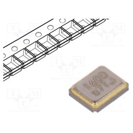 1 pcs x IQD FREQUENCY PRODUCTS - LFXTAL071255CUTT - Resonator: quartz, 16MHz, ±10ppm, 10pF, SMD, 2x1.6x0.5mm