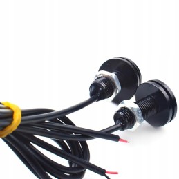 Direction indicator, orange light, 12 LED eyes