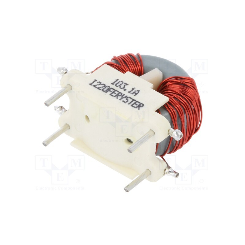 1 pcs x FERYSTER - DTS-20/10/1,0-BV - Inductor: wire, THT, 10mH, 1A, 120mΩ, 230VAC, 10.2x20.3mm, -20÷50%