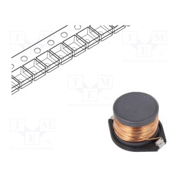 1 pcs x FASTRON - PISTHV-472M-04 - Inductor: ferrite, SMD, 4.7mH, 650mA, 5.2Ω, ±20%, 18.7x15.2x12mm