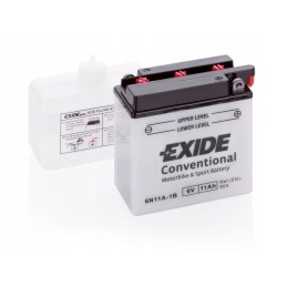 Battery for quad 11ah exide 6n11a 1b atv