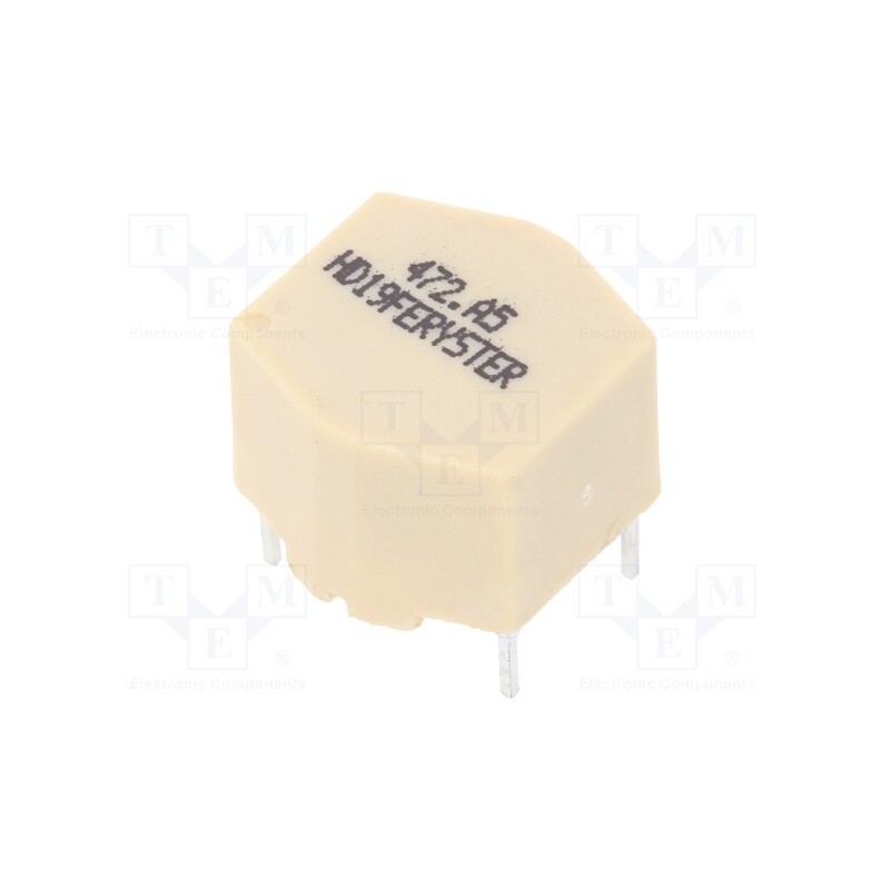 1 pcs x FERYSTER - DTS-12,5/4,7/0,5-CH - Inductor: wire, THT, 4.7mH, 500mA, 430mΩ, 230VAC, 10x15mm, -20÷50%