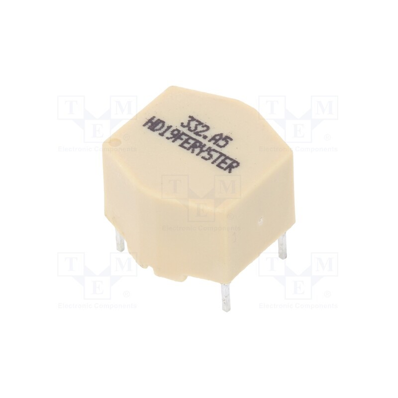 1 pcs x FERYSTER - DTS-12,5/3,3/0,5-CH - Inductor: wire, THT, 3.3mH, 500mA, 360mΩ, 230VAC, 10x15mm, -20÷50%