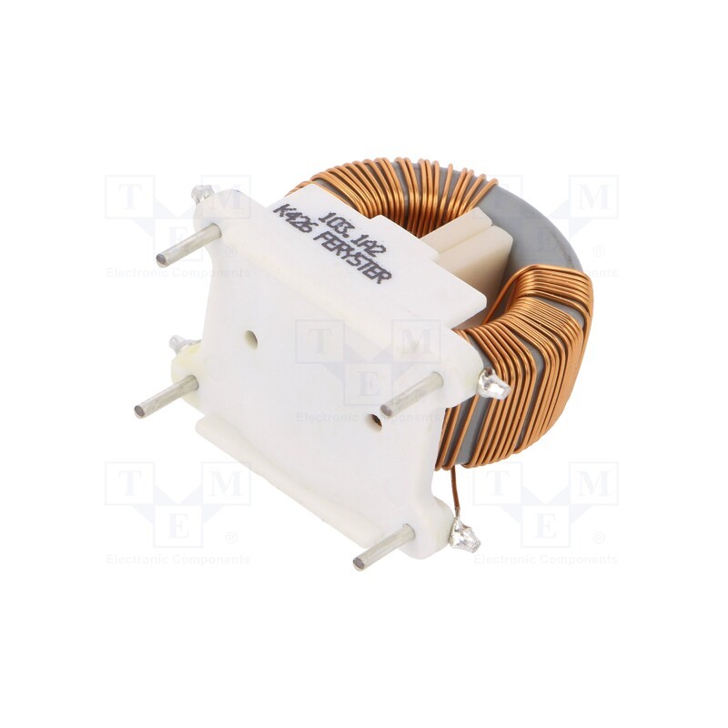 1 pcs x FERYSTER - DTS-25/10/1,2-BV - Inductor: wire, THT, 10mH, 1.2A, 200mΩ, 230VAC, 15.24x22.86mm, 10kHz