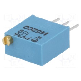 1 pcs x BOURNS - PV36W100C01B00 - Potentiometer: mounting, vertical, 10Ω, 500mW, THT, ±10%, linear