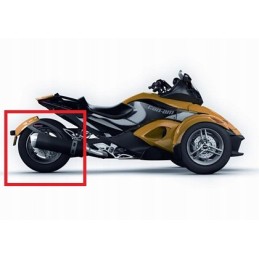 Spyder rear tire 225 50r15 brp 705503310