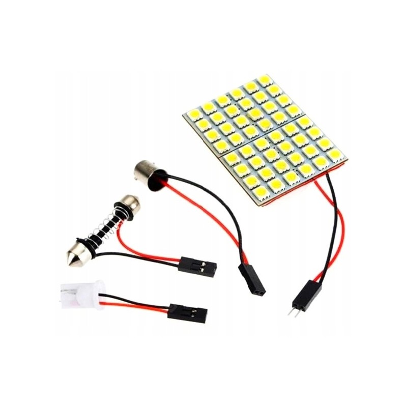 Panel 48 LED module w5w ba9s t4w c5w c10w white