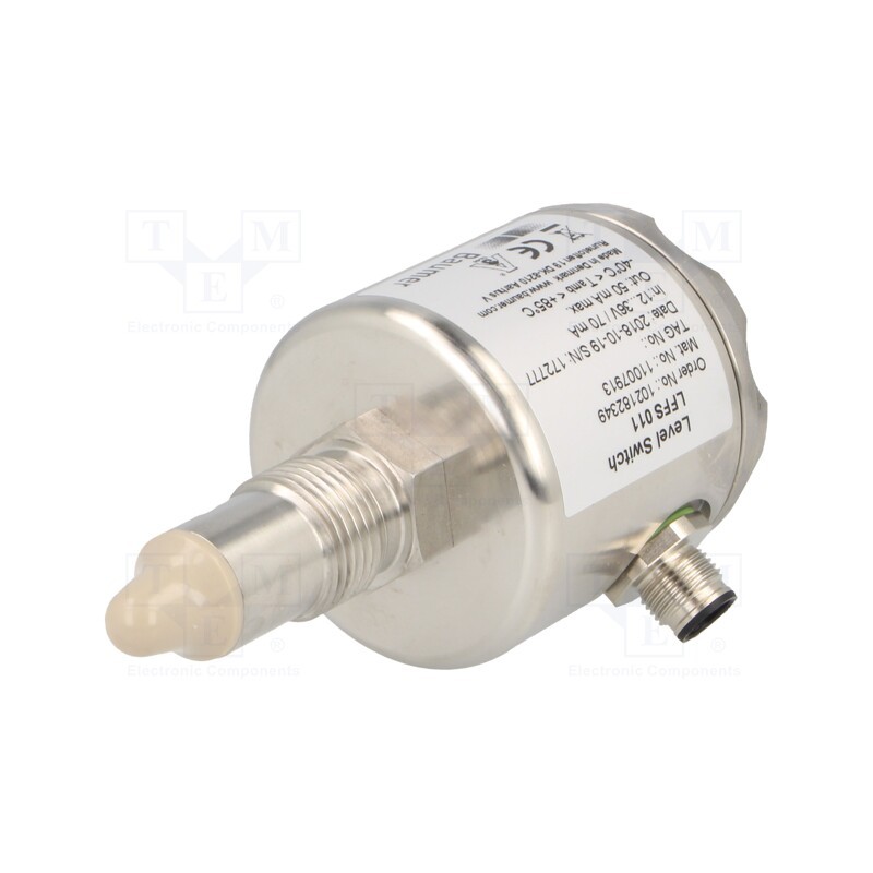 1 pcs x BAUMER - LFFS-011.0 - Sensor: level, -40÷85°C, OUT: PNP/NPN, connector M12, 12.5÷36VDC