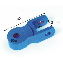 Rear shock absorber extension, adapter fi 10