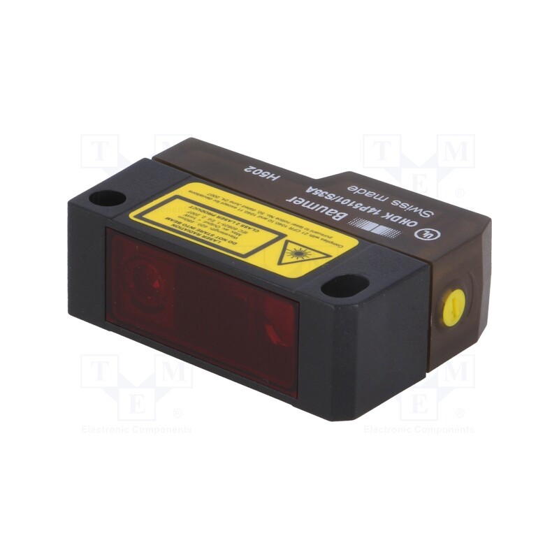 1 pcs x BAUMER - OHDK 14P5101/S35A - Sensor: photoelectric, Range: 20÷350mm, PNP, DARK-ON,LIGHT-ON